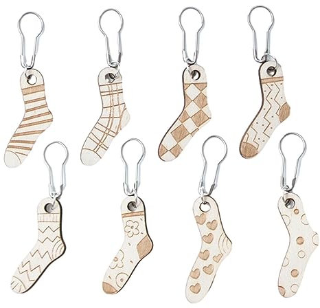 Häkelzangen, Marker-Clips zum Stricken | Zubehör und Zubehör für tragbare Häkelnadeln, Verriegelungsmarker für Stricken von Experten und Anfängern