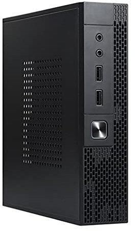 Ranuw ITX Computer For Case QX02 Mini Desktop For Case Industrial Control Home Theater PC Gaming For Case Front USB Inte Desktop Chassis Gaming