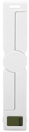 Báscula de Cocina Digital Plegable, Báscula Portátil Plegable para Alimentos con Pantalla LCD Fácil de Leer, Apagado Automático