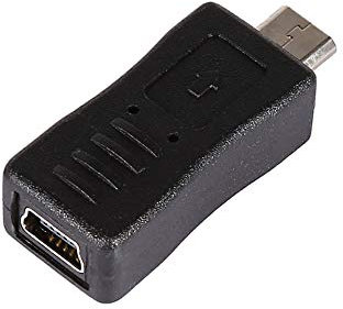 Beufee Adaptateur Mini USB vers Micro USB, Adaptateur HDMI Mâle vers USB Femelle Connecteur Micro USB Adaptateur De Câble USB pour Lecteur MP3 Dash Cam