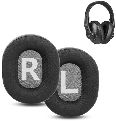 K361 BT Ersatz-Ohrpolster Kompatibel mit AKG K371 BT K361 BT Studio Kopfhörer Ohrpolster Kissen (Atmungsaktiver Stoff/Hochwertiger Schaum)