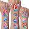 Meerjungfrau Glitzer Tattoo Set Kinder, 12 Blätter Glitzer Tattoo Kinder, Glitzer Tattoo Spielzeug, Schultüte Einschulung Geschenk Mädchen, Meerjungfrau Tattoos Deko Kindergeburtstag