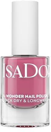 IsaDora Nagellack schnelltrocknend - Langanhaltend und einfach aufzutragen - Individuelles Nageldesign - Veganer Nagellack - Nail Polish in verschiedenen Farben - 179 Happy Pink