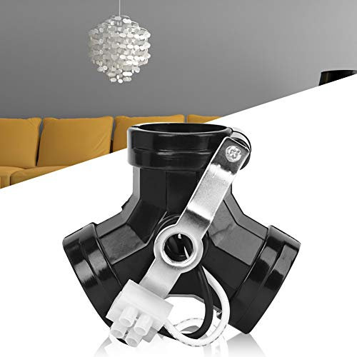 2 Stück 3 Köpfe E27, 3 Köpfe Lampensockel Halter Glühbirne Zubehör Fassung Lampenfassung für Incande 250 V Splitter