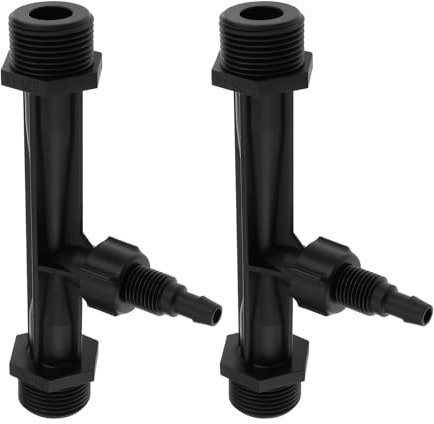 LT Easiyl 2 tubos inyectores Venturi de 3/4BSP para sistema de riego de inyección química