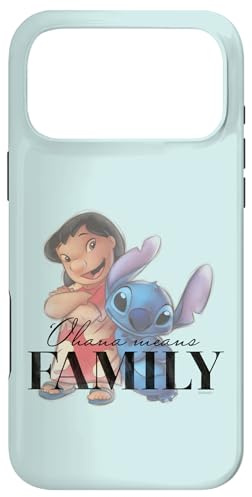 Disney 100 Anniversary Lilo & Stitch D100 Quote ‘Ohana Case for iPhone 17 Pro Max