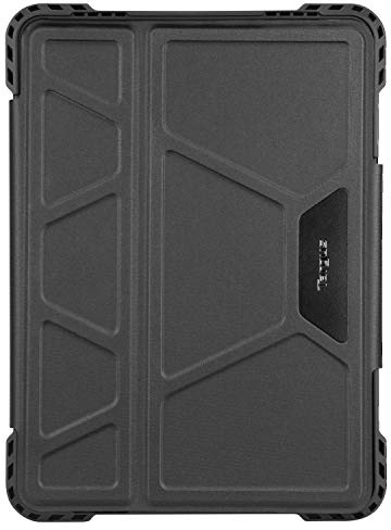 Targus Pro-Tek THZ743GL Étui Rotatif pour Apple iPad Pro 11 2ème génération 2020 et 1ère génération 2018 avec Support Fin à Trois Volets, Porte-Stylet, Fermeture magnétique, Noir