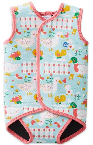 Splash About Baby Wrap Combinaison de Bain pour bébé, Little Ducks, 6-18 mois