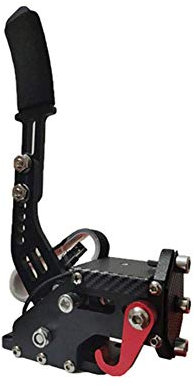 CVERY Freno a Mano Drift USB 14 Bit per Racing Games G25/27/29 T500, Drift Universale Regolabili in Altezza con Sistema Windows - Nero, Free Size