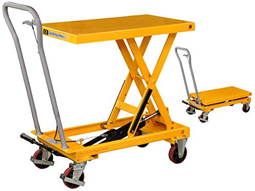 Pro-Lift-Werkzeuge Hubtisch-Wagen 250 kg Hebebühne 910 mm Hubhöhe fahrbarer Scherenwagenheber mobiler Plattformwagen