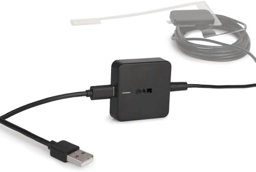 ERISIN Auto DAB+Antenne Digital Radio Tuner+Verstärker Android 10 11 12 13 14 for Autoradio