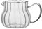 Japanese Milk Jug Glass Jug Water Pitcher Glass Carafe Water Jug for Milk Cream Sauce Tea Coffee Wine Juice Pitcher (300ml/550ml)