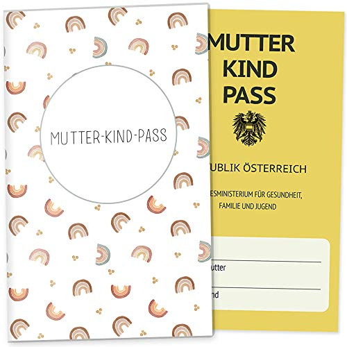 Olgs Mutterkindpasshülle Österreich Little Friend Mike, Kunststoff Schutzhülle für Schwangere ohne Personalisierung