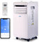 ALLAIR Portable Air Conditioner 3-IN-1 5000 BTU, Dehumidifier, Cooling Fan - WiFi Smart APP, Weekly Timer, Cooling in 10 Minutes,Temperature 17°C - 35°C, Remote Control and Accessories Included