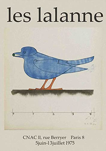 ARA STEP Berühmte Kunstposter Wandkunst Dekor Drucke ungerahmt B (297 x 420 mm, Vintage Les Lalanne Ausstellungsposter, Vogelposter)