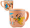 Everyday Delights Pluto & Goofy ABS-Edelstahlbecher mit Deckel, 250 ml