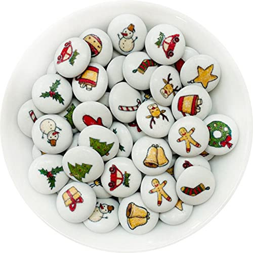 Schokolinsen bedruckt Motiv - Adventszeit - Vollmilchschokolade (50)