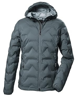 Killtec Damen Kow 8 Wmn Qltd Jckt Steppjacke mit Kapuze/Funktionsjacke ist wasserabweisend