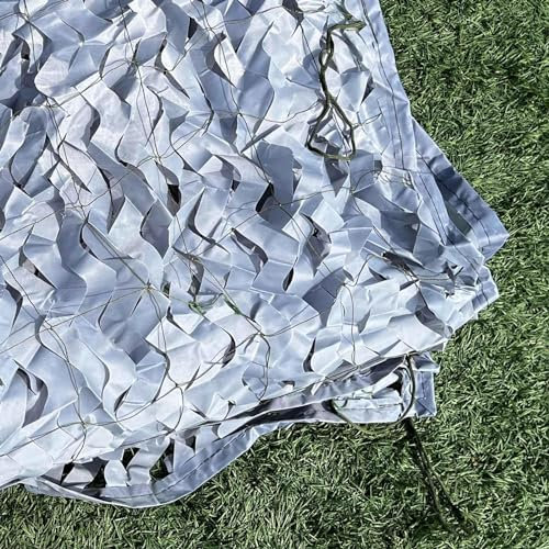 TZYYAO Graues Tarnnetz,1/2/3/4/6/7/8/10m Sonnenschutz-Schattennetz,Militärisch Verstärktes Camouflage Netz,Für Camping Jagd Dekoration Zaun Autoabdeckung,Outdoor-Sichtschutznetz,Grey-2x4m/6.6x13.1ft