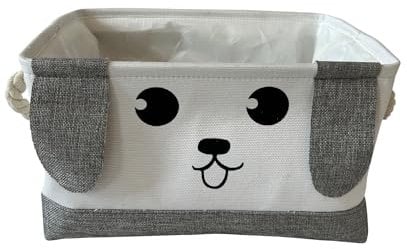 Aufbewahrungskorb Hase eckig Aufbewahrungsbox Tiermotiv Kinderzimmer HTI living