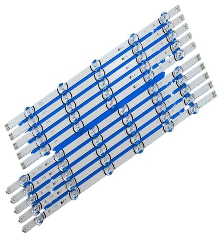 HAJMGUMC Barre de bande de rétro-éclairage LED, Fit For LG 55'DRT3.0 55LB650V 55LB630V LC550DUH FG 55LF5610 55LF580V 55LF5800 55LB630V 55LB6300