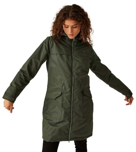 Regatta Womens Romine II Waterproof Parka Jacket Insulated Breathable Winter Coat