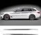 TTTao Karosserie Aufkleber Aufkleber,für BMW G30 G31 5 Series,Autotür Seitenschweller Sticker Außen Zubehör,A-Black