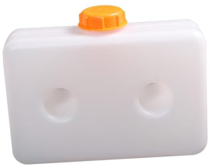 Ronyme Öl-Benzintank, Kraftstofftank, Ölkrugbehälter Fahrzeuge -Benzin-Lagertank für Autoluft-Standheizungen, Weiß, 5l