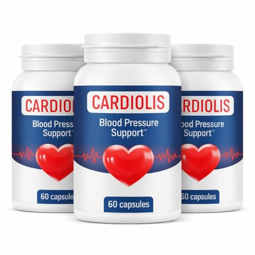 CARDIOLIS – Complemento alimenticio en cápsulas para adultos – 60 cápsulas – con extractos vegetales, magnesio, L-arginina, Coenzima Q10, vitamina B6 y ácido fólico. (3)