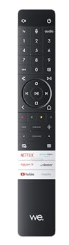 Loewe We. by Loewe. Remote Bluetooth Fernbedienung | Bluetooth Fernbedienung, Streaming-Tasten, Alexa, Vidaa Voice, Mikrofonsteuerung, Original Zubehör