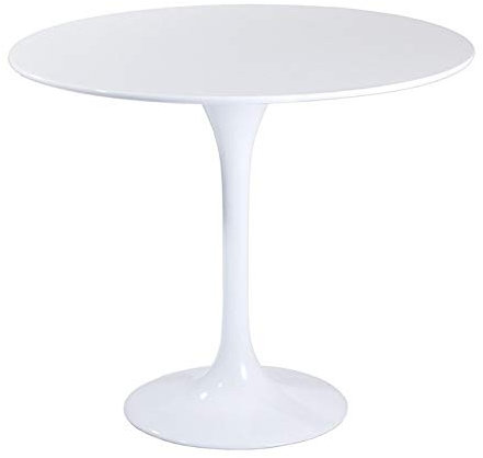 Woopi Mesa Redonda Comedor - diámetro 90 cm - Blanca
