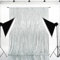 B-SHINE Silberner Pailletten-Hochzeits-Hintergrund, Fotografie-Hintergrund, Party-Vorhang, 3 m x 3 m
