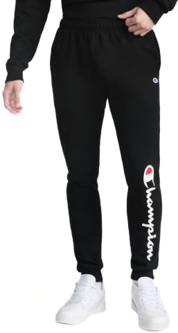 Champion Powerblend Fleece Crew, Script Logo Maglia di Tuta Uomo