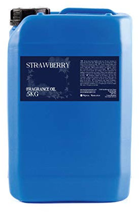 Mystic Moments | Erdbeerduftöl 10 kg - perfekt für Seifen, Kerzen, Badebomben, Ölbrenner, Diffusoren und Haut- und Haarpflegegegenstände