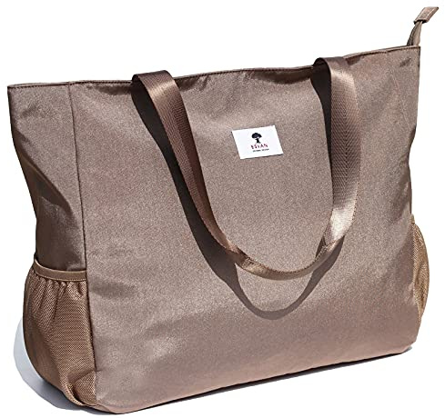 ESVAN Strandtasche, groß, wasserabweisend, leicht, 50,8 cm, für Damen, für Fitnessstudio, Strand, Reisen, Pool, Yoga, X-Large, modisch