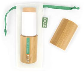 Vegan Foundation Make Up, Concealer & Contouring Stick 3in1 ZAO Bio 10 g – Vegane Schminke mit Sheabutter, Jojobaöl & Carnaubawachs - Nr. 773 Sand Beige