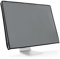 kwmobile Schutzhülle kompatibel mit 27-28 Monitor - Hülle PC Bildschirm - Computer Cover Case - Grau