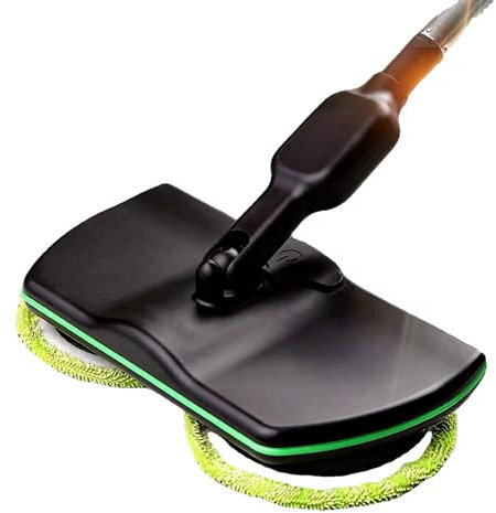 ausuky Wireless Rotary Electric Rechargeable Floor Mop Home Cleaner Scrubber Polisher