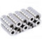 MIN CI 10X5mm Neodym Magnete Extra Stark, 50 Stück Magnete mit Loch Bohrung und Senkkopfschraube-M4 Senkloch Rund Magnete zum Anschrauben für Magnettafel Küchenschrank Kühlschrank Senkkopf