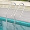 5-Stufen-Edelstahl-Poolleiter, Poolleiter Im Boden Mit Rutschfester Trittstufe, EIN- Und Ausstiegssystem Für Pools Im Boden, Nicht Vorinstalliert
