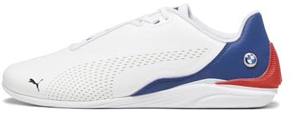 PUMA Unisex BMW MMS Drift Cat Decima Sneaker, White Pro Blue, 45 EU