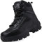 5.AA B22 Scarpe da trekking da uomo Stivaletti tattici Calzature militari traspiranti leggere Scarpe da lavoro per il deserto nero 39 EU