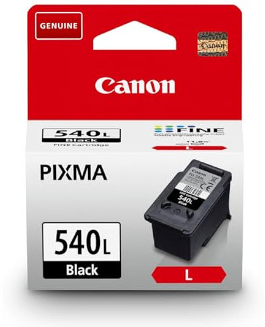 Canon Tinte - PG-540L Original Drucker Tintenpatrone Schwarz mit hoher Kapazität - Druckt bis zu 300 A4-Seiten (1 x druckerpatrone)