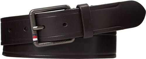 Tommy Hilfiger Herren Gürtel Casual 3.5 Ledergürtel, Braun (Coffee Bean), 90