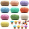 Häkelgarn, 10 Stück x 50g Handstrickgarn Baumwollgarn, Enthält Milchbaumwollgarn, für Häkeln und Kunsthandwerk, für Anfänger, Pflegeleichtes, 10 Farben