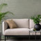 Boutique Chunky Weave Textured Plain Sage - Green/Sage Wallpaper - Paste The Wall - Contemporary Weave Metallic Design - Feature or 4 Wall Design - Suitable for Any Room - Cover for Small Cracks