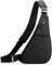 FOLOVEYA Brusttasche Herren Umhängetasche Klein Schultertasche Sling Bag Crossbody bag Leichte Sling Rucksack für Sport Radfahren Reisen Wasserdicht Polyester Chest Bag Linke Schulter Dunkelgrau