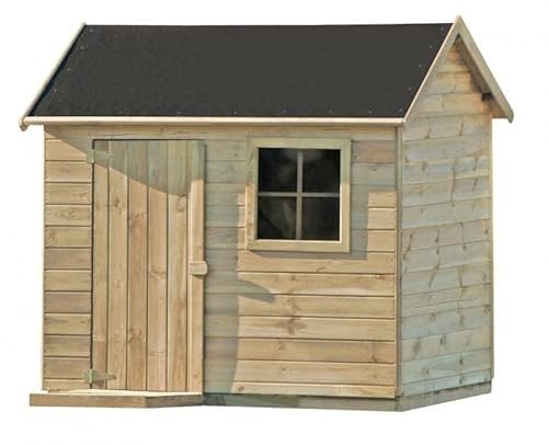 Casetta da giardino per bambini in legno Domus Mattia, 161x127x158 cm.