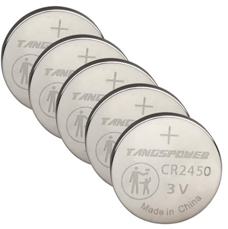 CR2450 3 V batterie a bottone al litio CR 2450 5 Pezzi