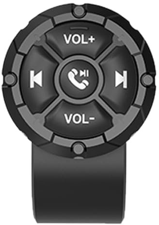 Mando al volante por teléfono,Mando al volante del coche, mando a distancia con botón para teléfono, mando a distancia inalámbrico con botón para teléfono, controlador de teléfono impermeable para